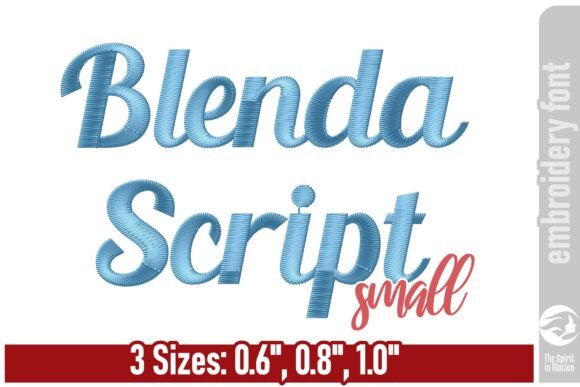 Blenda Script: A Chic Embroidery Typeface for Lasting Style
