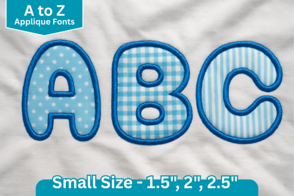 Bubble Applique Embroidery Font: A Bold, Playful Typeface for Your Projects