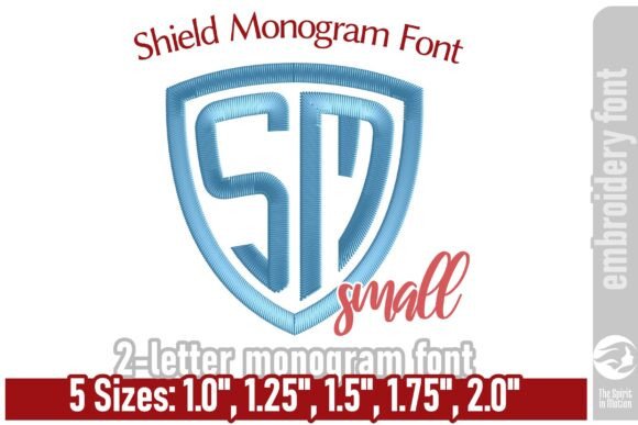 Create Personalized Monograms with a Shield Font