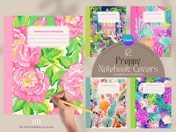 Create Polished Notebooks with Preppy KDP Composition Covers