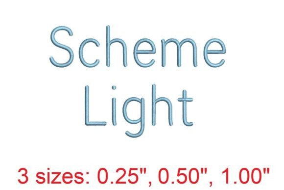 Scheme LT: Elevate Your Embroidery with Elegant Modern Design